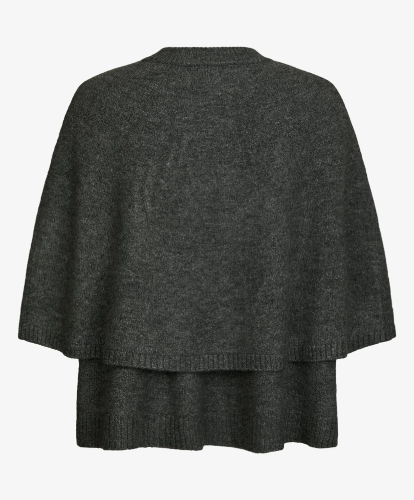 Neo Noir Vest Cape Josei