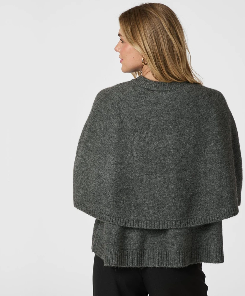 Neo Noir Vest Cape Josei