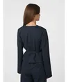 Neo Noir Wrap Top Simmi