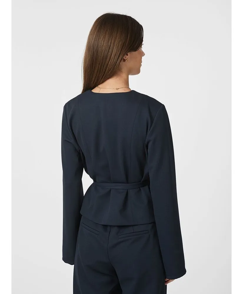 Neo Noir Wrap Top Simmi