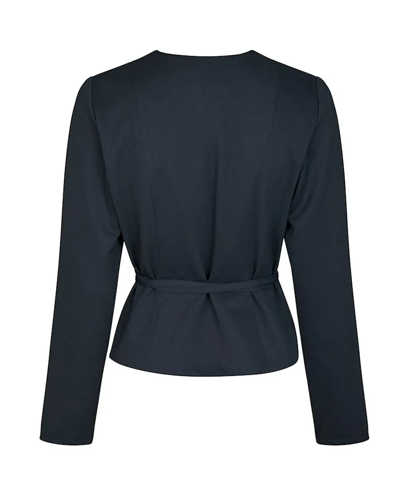 Neo Noir Wrap Top Simmi