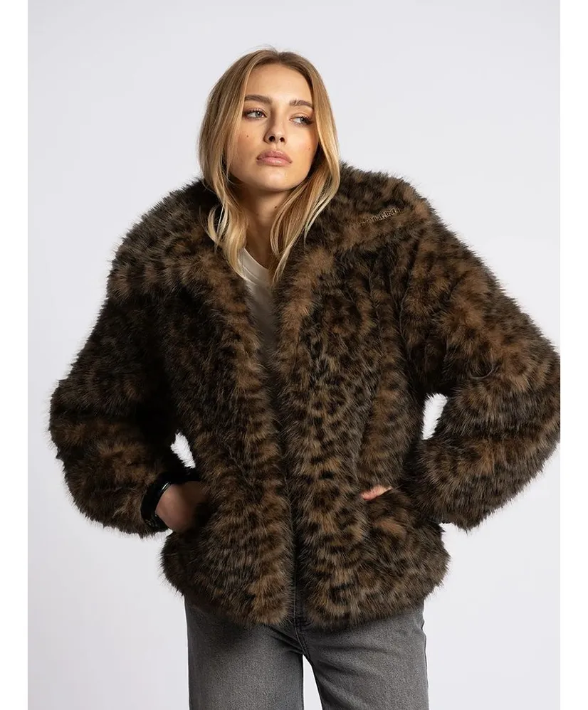 NIKKIE Faux Fur Jas Leiden