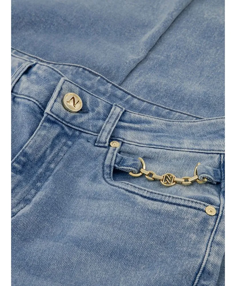 NIKKIE Flared Jeans Bibi Chain