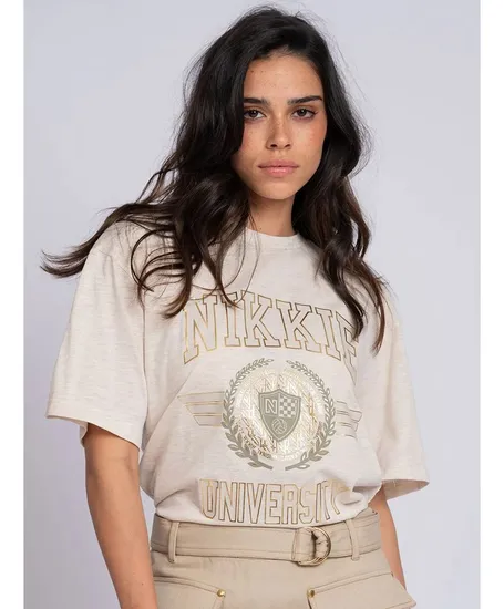 NIKKIE T-shirt University Gold