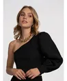 NIKKIE x Anna Nooshin One Shoulder Top Kano