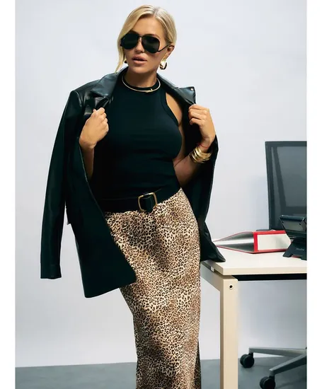 NIKKIE x FRANKA VEDDER Rok Irene Leopard