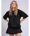 NIKKIE x FRANKA VEDDER T-shirt Strass Bustier
