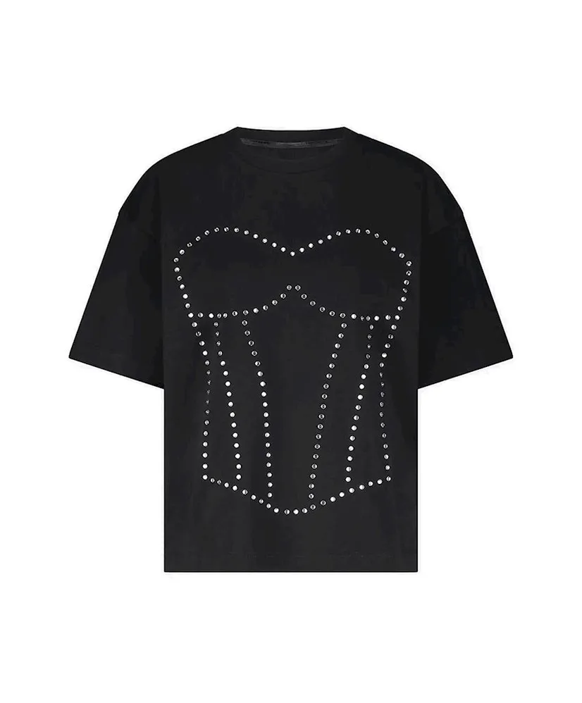 NIKKIE x FRANKA VEDDER T-shirt Strass Bustier