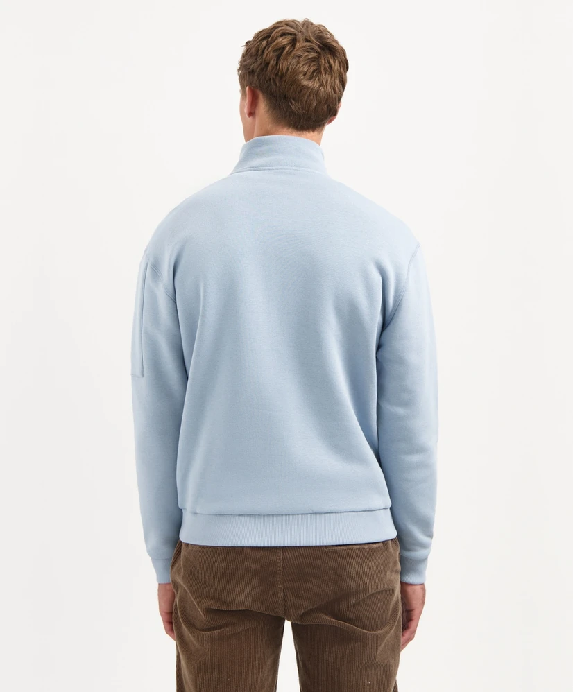 No Excess Half Zip Sweater Brushed
