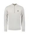 No Excess Half Zip Trui Effen