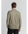 No Excess Half Zip Trui Effen