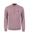 No Excess Half Zip Trui Effen