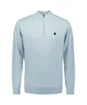 No Excess Half Zip Trui Effen