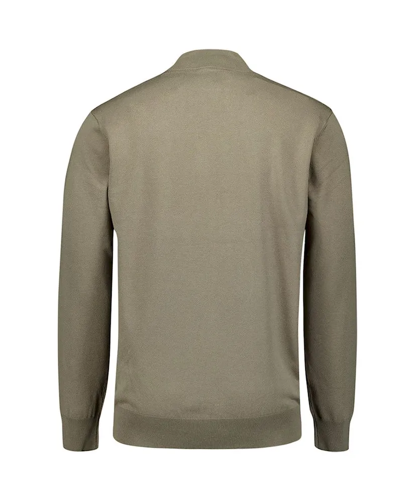 No Excess Half Zip Trui Effen