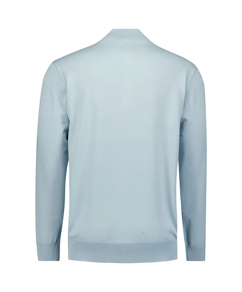 No Excess Half Zip Trui Effen