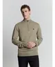 No Excess Half Zip Trui Effen