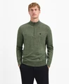 No Excess Half Zip Trui Gemêleerd