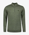 No Excess Half Zip Trui Gemêleerd