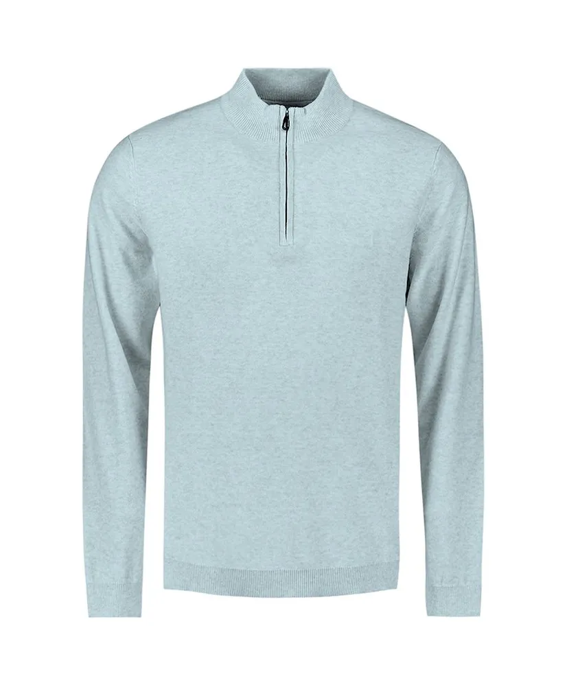 No Excess Half Zip Trui Gemêleerd