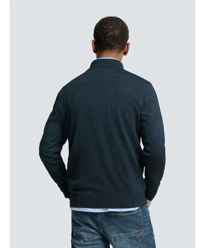 No Excess Half Zip Trui Gemêleerd