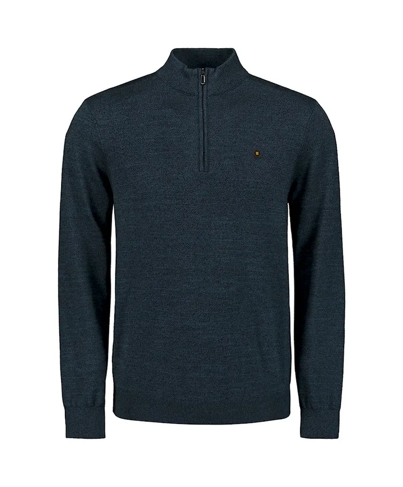 No Excess Half Zip Trui Gemêleerd