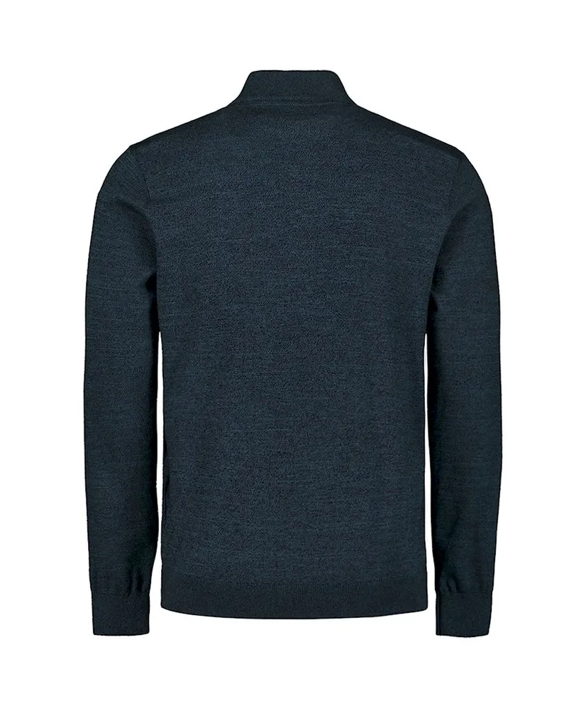 No Excess Half Zip Trui Gemêleerd