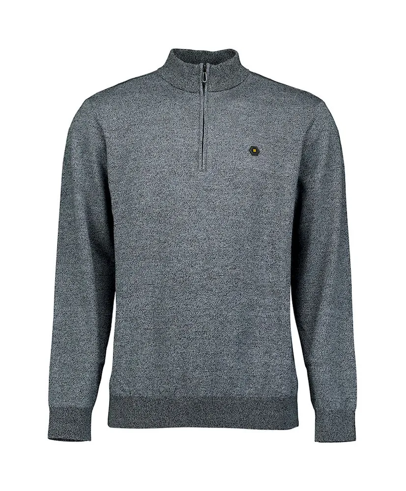No Excess Half Zip Trui Gemêleerd