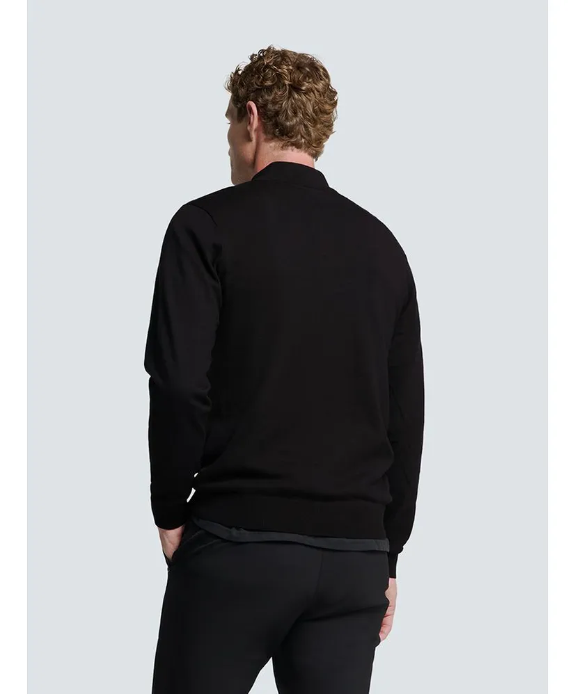 No Excess Half Zip Trui Gemêleerd