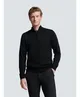 No Excess Half Zip Trui Gemêleerd