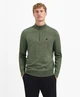 No Excess Half Zip Trui Gemêleerd