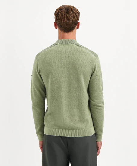 No Excess Half Zip Trui Structure