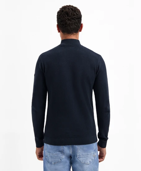 No Excess Half Zip Trui Structure