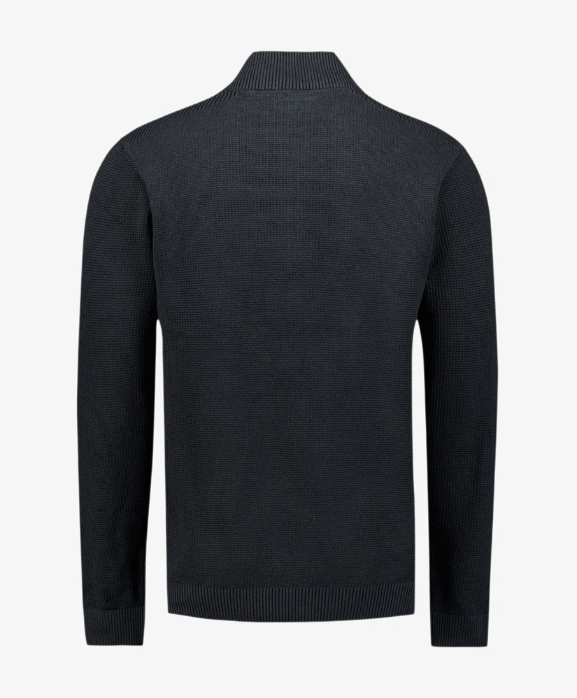 No Excess Half Zip Trui Structure