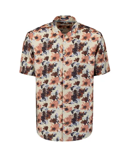 No Excess Overhemd Allover Print Bloemen
