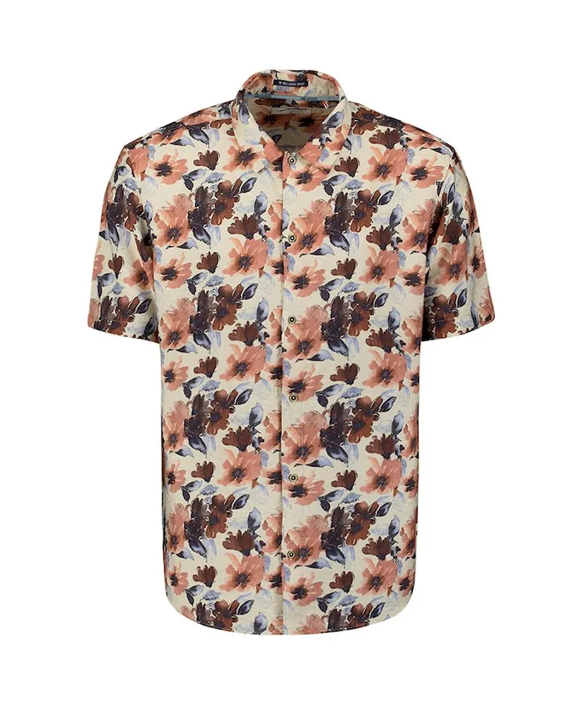 No Excess Overhemd Allover Print Bloemen