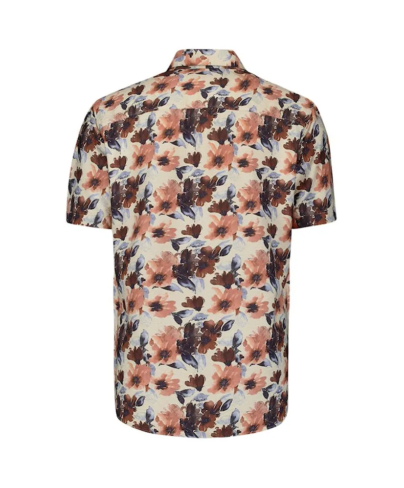 No Excess Overhemd Allover Print Bloemen