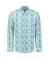 No Excess Overhemd Allover Print Regular Fit