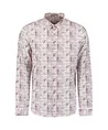 No Excess Overhemd Allover Print Regular Fit