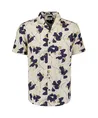 No Excess Overhemd Allover Print Regular Fit
