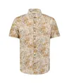 No Excess Overhemd Allover Print Regular Fit