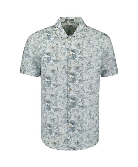 No Excess Overhemd Allover Print Regular Fit