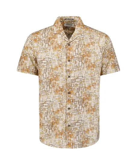 No Excess Overhemd Allover Print Regular Fit