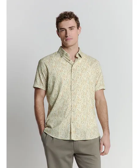 No Excess Overhemd Allover Print Regular fit