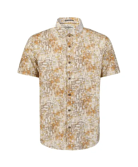 No Excess Overhemd Allover Print Regular Fit