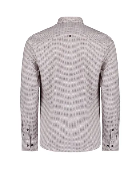 No Excess Overhemd Allover Print Regular Fit