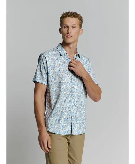 No Excess Overhemd Allover Print Regular fit