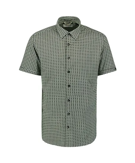 No Excess Overhemd Allover Print Regular Fit