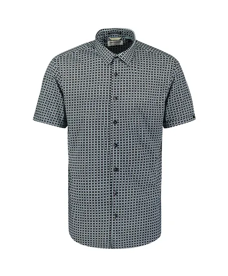 No Excess Overhemd Allover Print Regular Fit