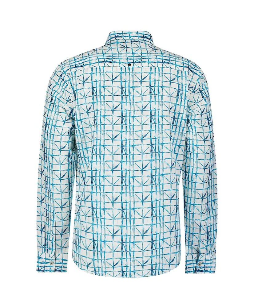 No Excess Overhemd Allover Print Regular Fit