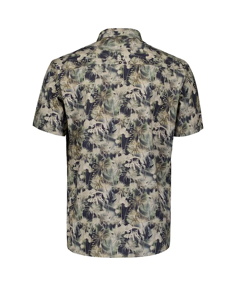 No Excess Overhemd Allover Print Regular Fit